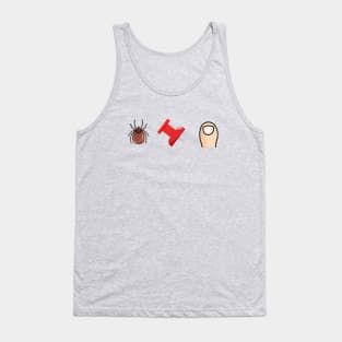 Tick Tack Toe Tank Top